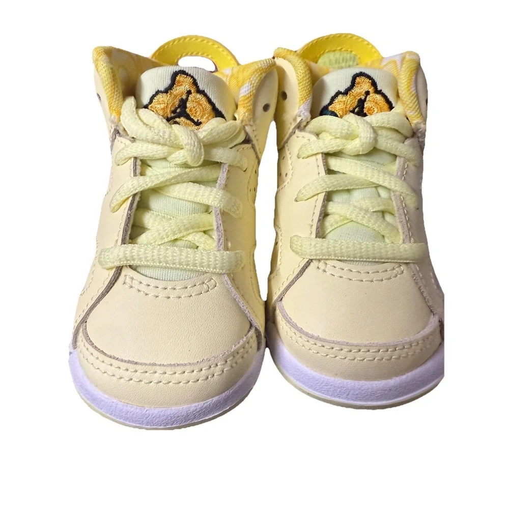 Nike Air Jordan Retro 6 Citron Tint Dynamic Yellow | 645127-800 Toddler Size 4C